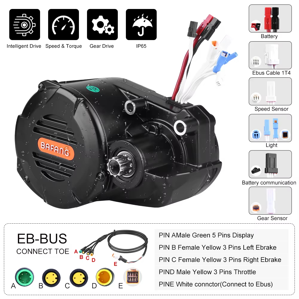 Комплект для переоборудования  – обзор и цена Mid Drive Conversion Kit 1000W